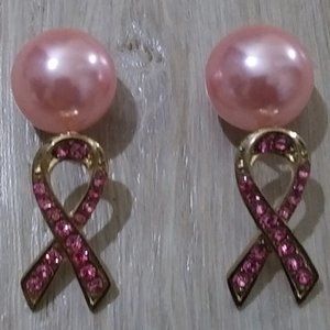 Breast Cancer Earrings